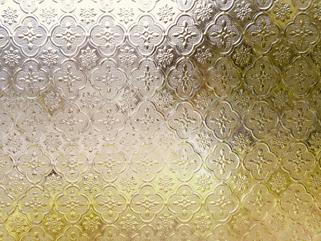 11001)フローラガラス（クリア） 4mm厚