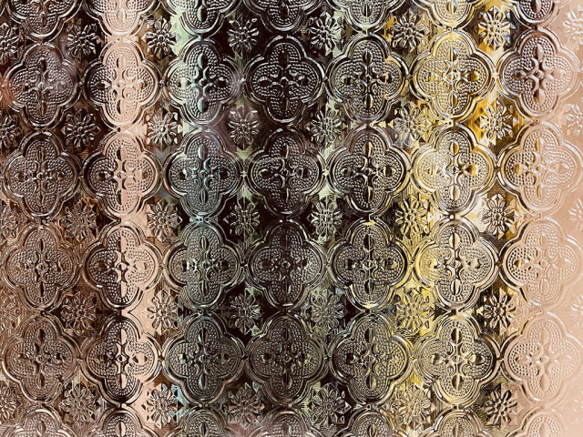 11001)フローラガラス（クリア） 4mm厚