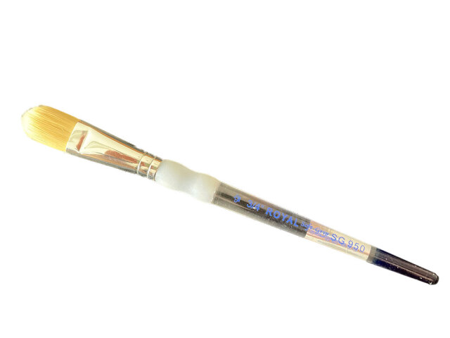 【価格改定】絵付け用 筆 3/4” ROYAL softgrip SG950《LP可》