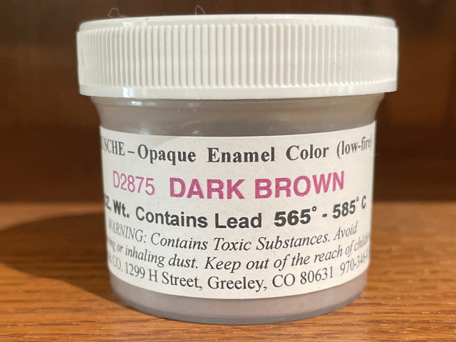 D2875 ダークブラウン 1oz(28.35g）　《LP可》