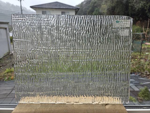 #334 ココモ/リップルクリア　サイズ：約250ｘ330ｍｍ