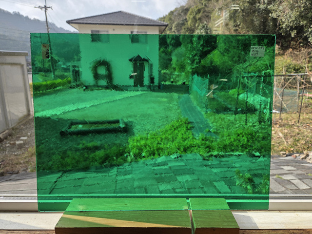 #352 ニューアンティーク/グリーン　サイズ：約300ｘ400ｍｍ