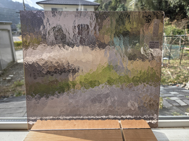 #358 サンゴバンCX　4ｍｍ厚/パープル　サイズ：約310ｘ270ｍｍ