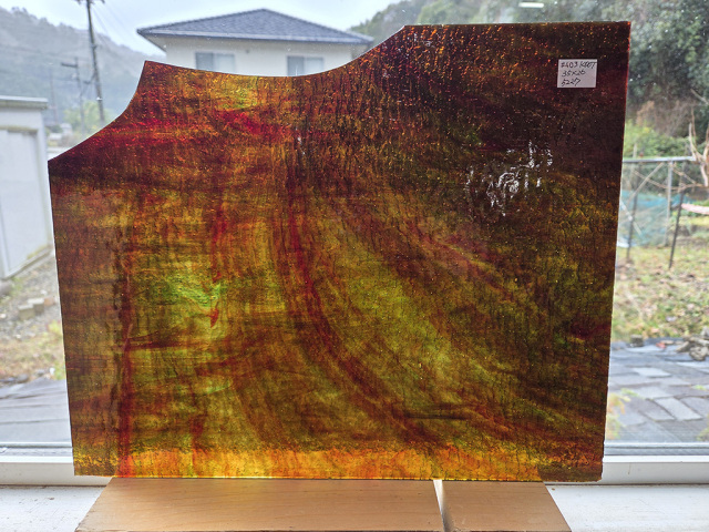 #403 ココモ/グリーン・レッド　サイズ：約350ｘ260ｍｍ