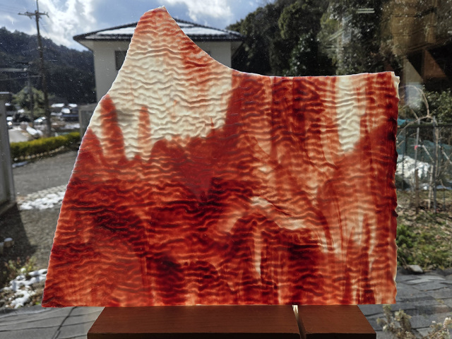 #473 OLDウロボロス レッド・ホワイト　サイズ：約260ｘ360ｍｍ