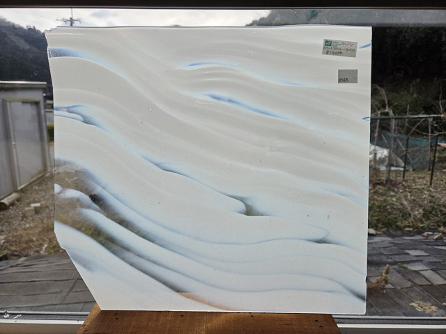 #565 ランバーツ/ホワイトST　サイズ：約350ｘ370ｍｍ