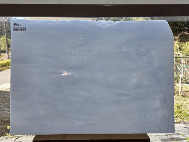 #387 YGアンキャット/クラウドブルー サイズ：約450ｘ300ｍｍ