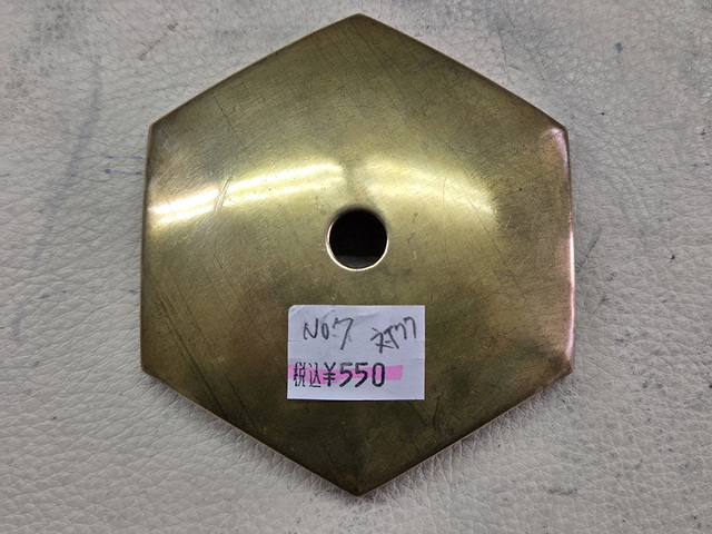 ＃07ベースキャップ　六角形（対辺約77mm） 【LPL可】