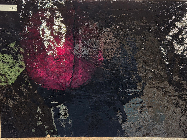 #407 YGアンキャット/ダークレッド　サイズ：約450ｘ300ｍｍ