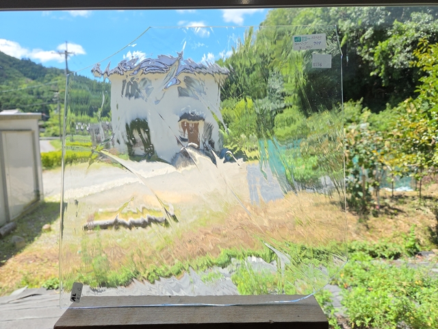 #736 ランバーツ/クリア　サイズ：約330ｘ330ｍｍ