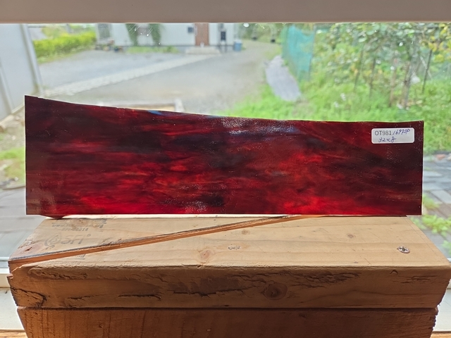 ＃981【OUTLET】YG 1697SP レッド／ブルー　 サイズ：約320ｘ80ｍｍ
