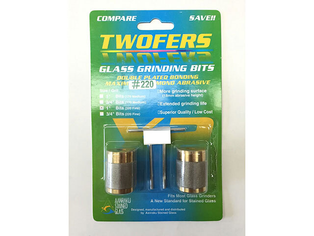 アンラク　ルータービット　220メッシュ　１インチ（2個入）《LP可》