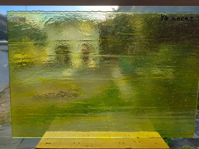 #309 YGアンキャット イエロー　サイズ：約460ｘ300ｍｍ