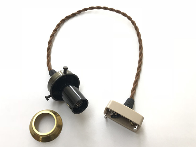 ペンダントライト　ツイストコード