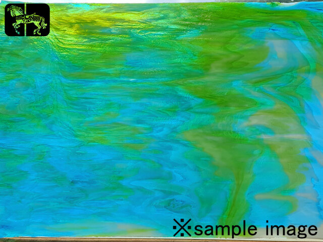 AG-1640　オーシャンミスト　オパール/ブルー/グリーン