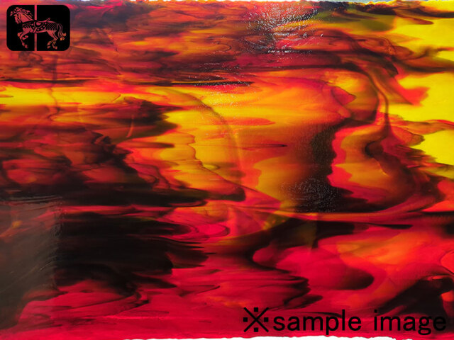 AG-5937 ファイヤーオンザマウンテン　レッド/イエロー/ブラック