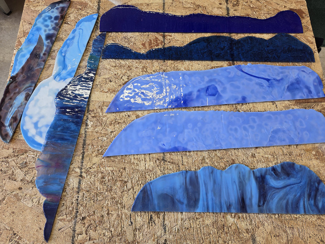 YG シートヘッド/ブルー【B】 3kg　セット