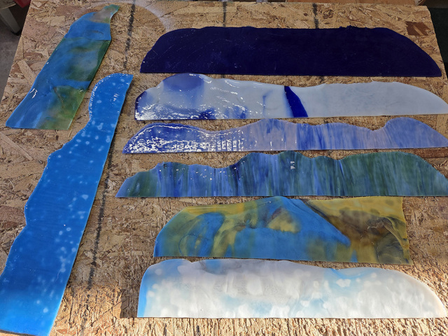 YG シートヘッド/ブルー【C】 3kg　セット