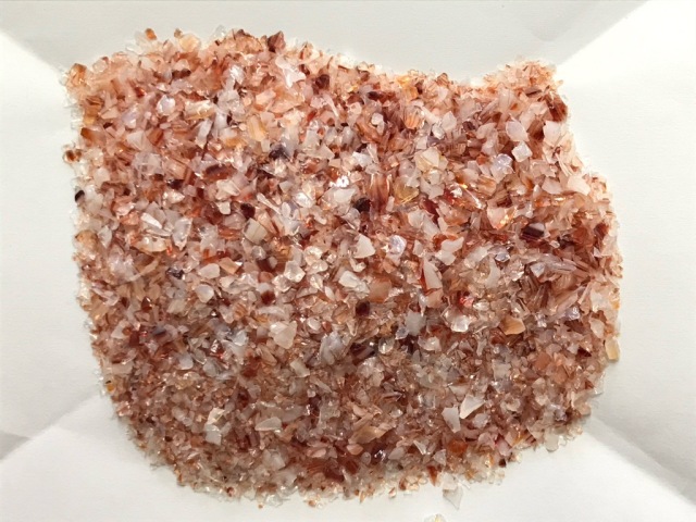 OGTフリット　F3-6125-96(Grenadine Red/White）100ｇ　膨張係数96《LP可》