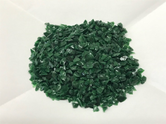 OGTフリット　F5-2206-96(Dark Green Opal）100ｇ　膨張係数96《LP可》