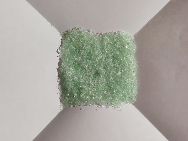 OGTフリット　F3-707-96-IR(Citron Irid）100ｇ　膨張係数96《LP可》