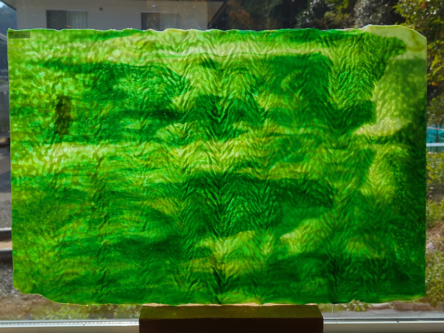 YGウロボロス ヘリンボンリップル 50-74 グリーン