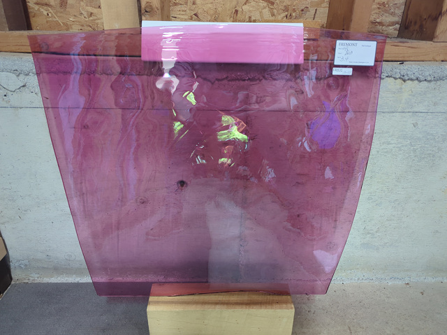 米国フリモントグラス　アンティーク　シリンダー　美品 Fremont Antique Glass フリモントアンティークグラス