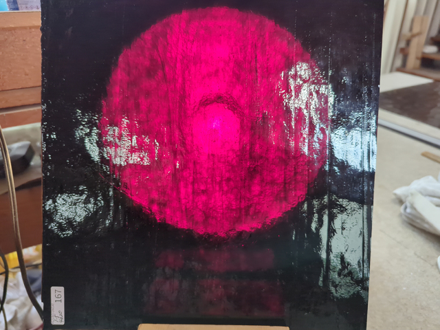 #167 YGアンキャット ダークレッド サイズ：約450ｘ300ｍｍ