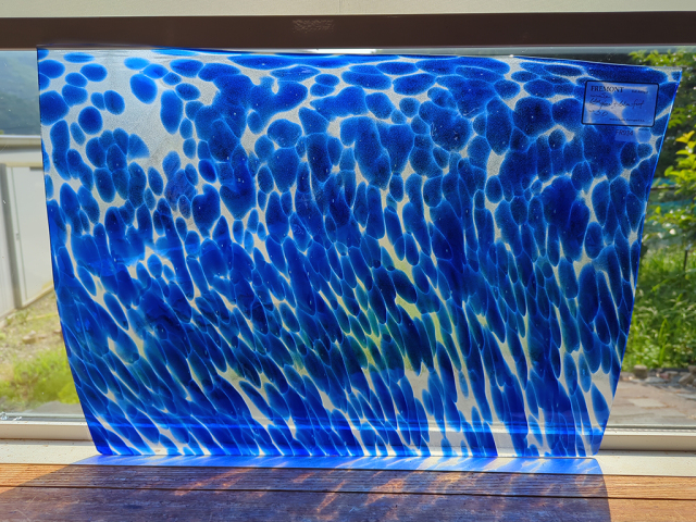 ＃934 S2-blue glow+blue frit（蓄光仕様）