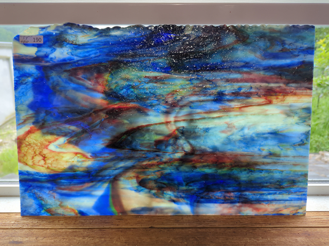 #190 YGアンキャット/ブルーMIX サイズ：約450ｘ300ｍｍ