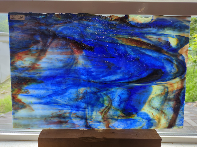 #193 YGアンキャット/ブルーMIX サイズ：約450ｘ300ｍｍ