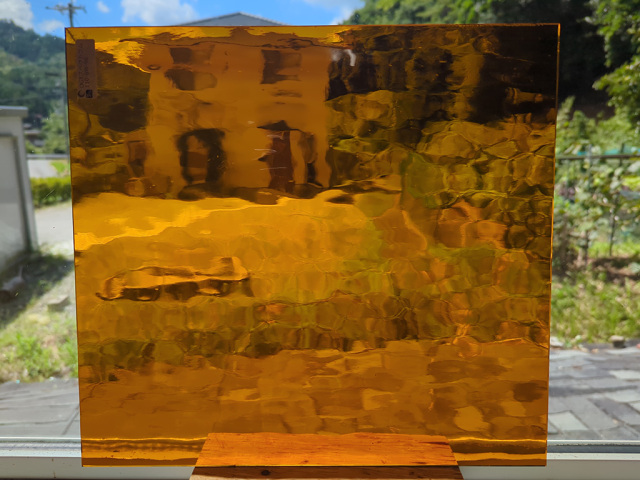 OGTスペクトラム　110-8W-F　ミディアムアンバー ウォーター　膨張係数96(COE96)