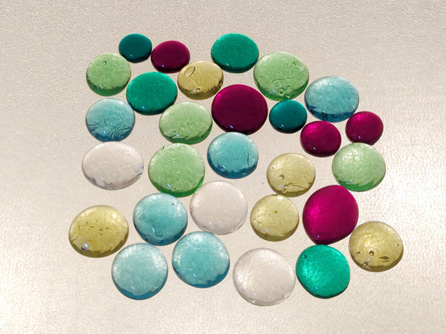 グラスナゲット　ミックスカラー ミックスサイズ 約100g《LP可》