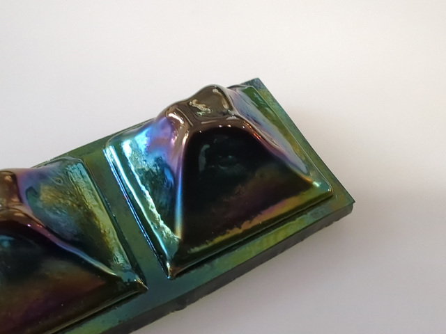 グラスジュエル ピンチバック/グリーンラスター S《LP可》