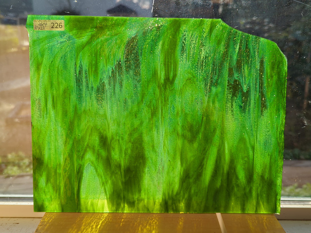 #226 YGアンキャット グリーン/サイズ：約310ｘ230ｍｍ