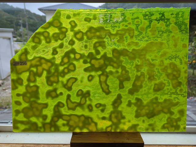 #256 YGアンキャット グリーン/サイズ：約440ｘ270ｍｍ