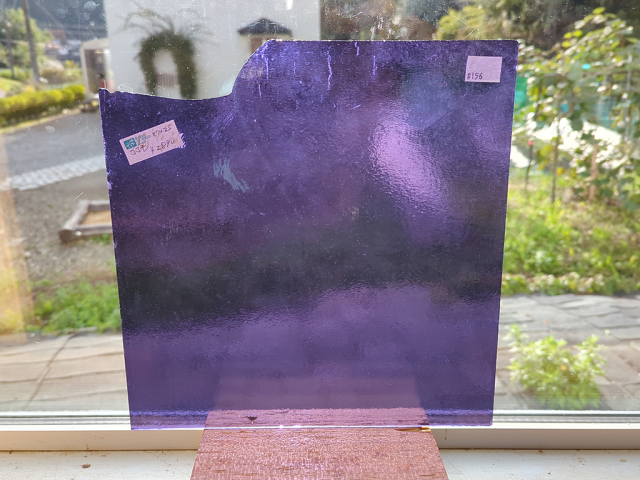 #156 ココモ/パープル(キズ有) サイズ：約270ｘ250ｍｍ
