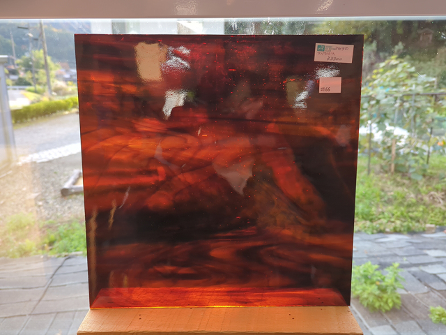 #166 スペクトラム/ブラウン　サイズ：約300ｘ300ｍｍ