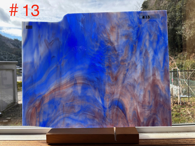 KOG#13 ココモ/ブルー・パープル　サイズ：約515ｘ400ｍｍ