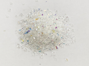 CBS ダイクロフリットフレーク　クリア　レインボー　膨張係数90　28g(1oz)