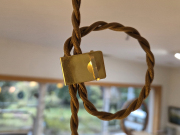 SUNYOW サンヨウ ペンダントライト用コードクリップ viento/ゴールド　CC-01GD【LPL可】