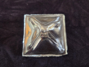 グラスジュエル ピンチバック/クリア　サイズ：約50ｘ50ｍｍ【LPL可】