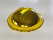 グラスジュエル レンズ/イエロー　サイズ：約35ｍｍφ【LPL可】