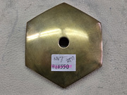 ＃07ベースキャップ　六角形（対辺約77mm） 【LPL可】