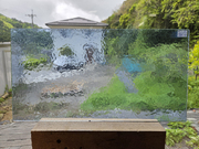 #657 サンゴバンCX/ペールブルー 　サイズ：約440ｘ230ｍｍ