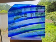 ＃1021 フリモントグラス【S1-175】1/4サイズ：約370ｘ320ｍｍ