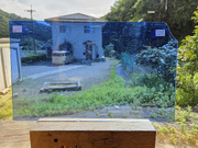 #726 ニューアンティーク/ブルー　サイズ：約420ｘ260ｍｍ