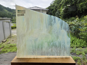 #505 YGアンキャット　イエロー・ホワイト　サイズ：約275ｘ220ｍｍ