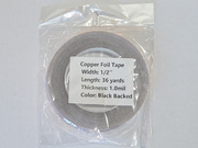カパーテープ　1/2インチ（12.7mm）ブラックバック made in China【LPL可】