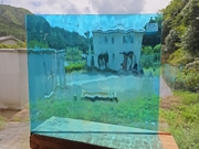 #802 スペクトラム533-1W/スカイブルーウォーター　サイズ：約275ｘ255ｍｍ